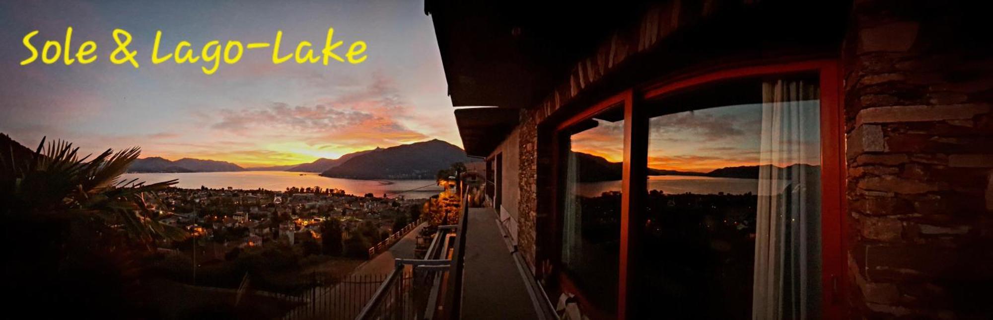 Sole & Lago-Lake Maccagno Buitenkant foto