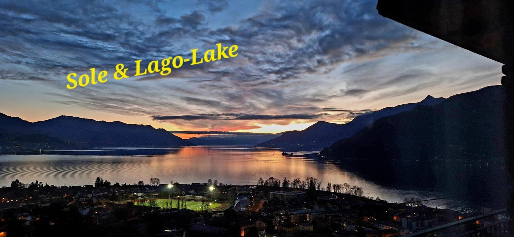 Sole & Lago-Lake Maccagno Buitenkant foto